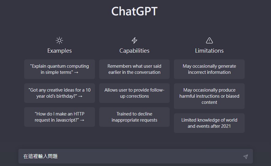 【專訪(上)】AI了!ChatGPT 自我介紹,吐露推出付費版心聲 【專訪(上)】AI了!ChatGPT 自我介紹,吐露推出付費版心聲