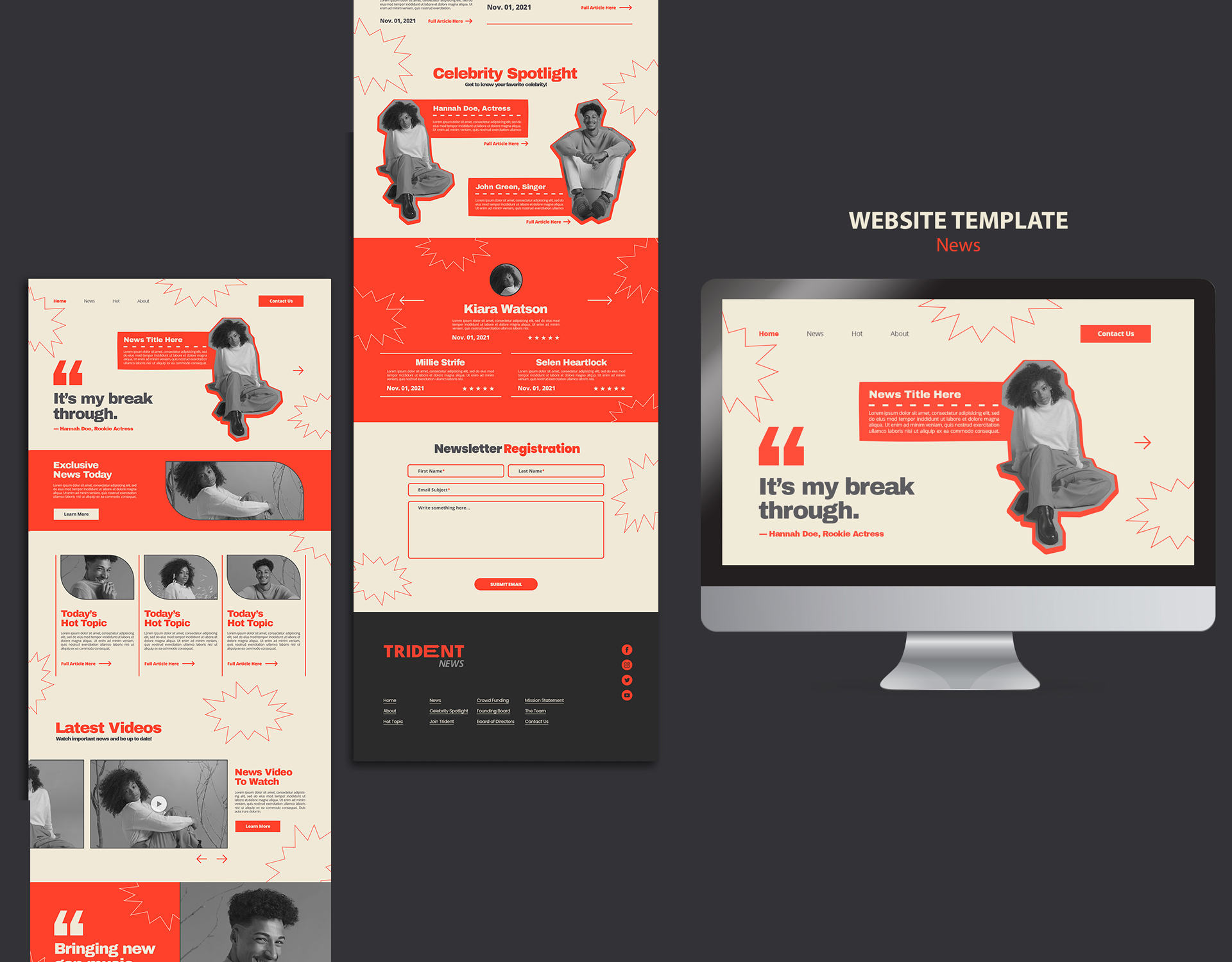 2023年的５種網頁設計視覺趨勢！